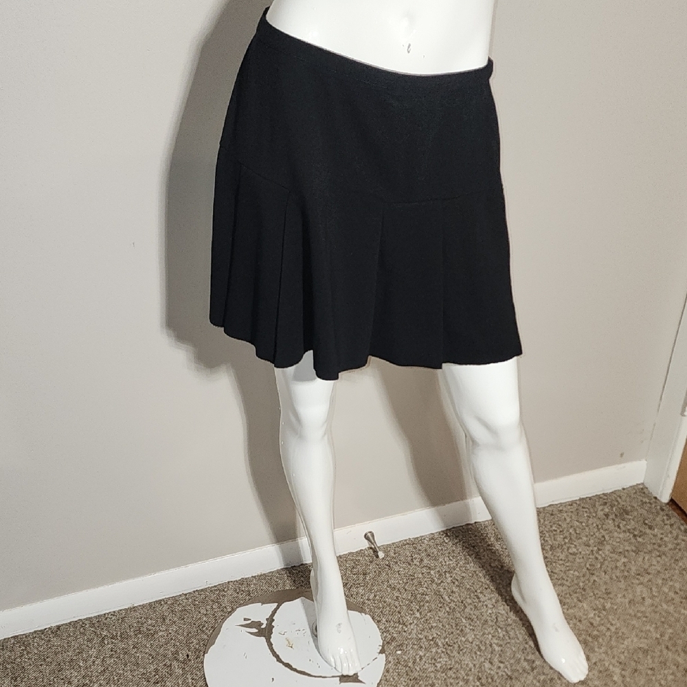 Simply Vera Vera Wang Black Mini Skirt